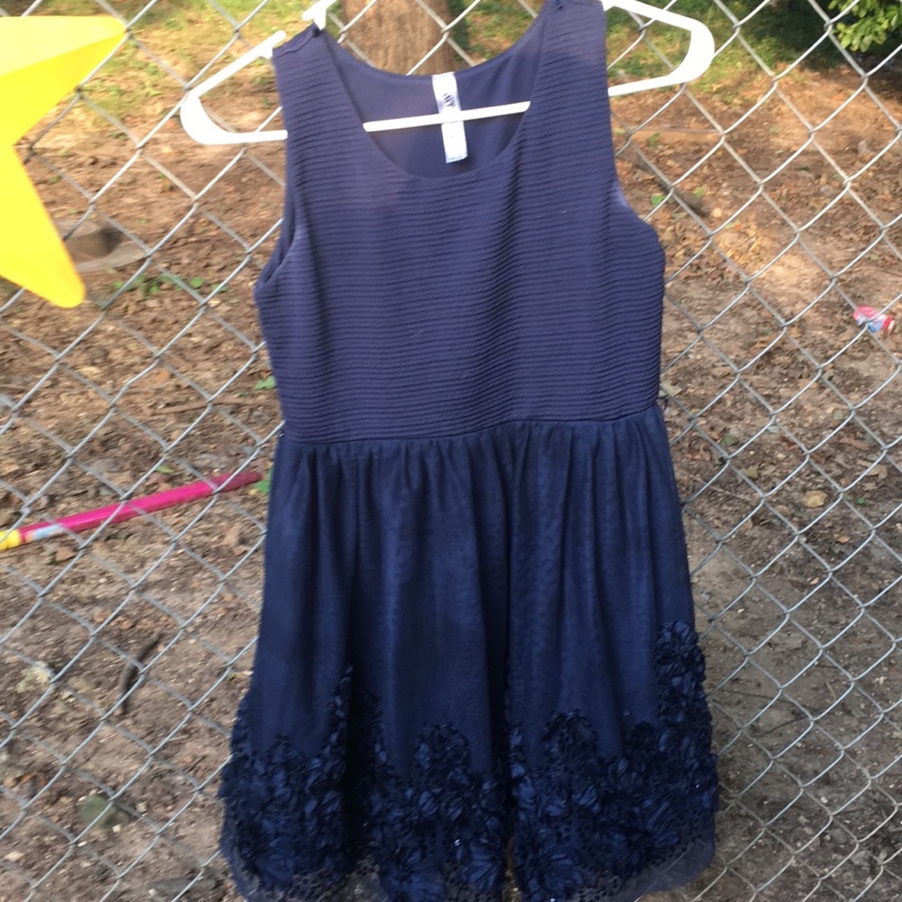 Bluish black dress